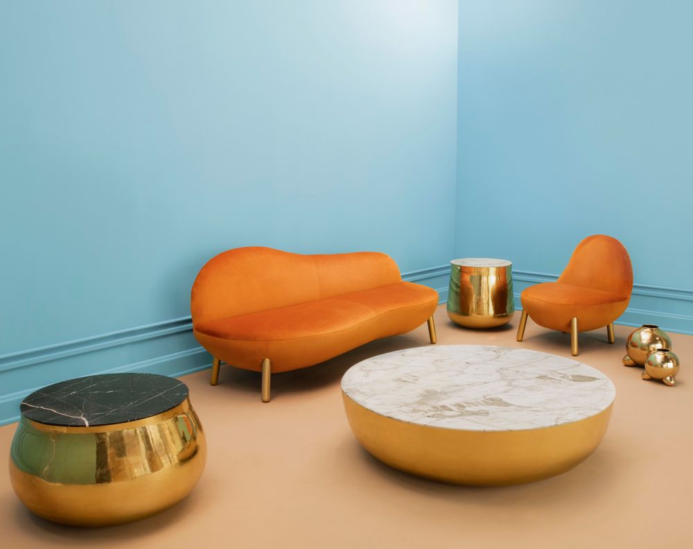 Tables basses - Table basse Terra Bass - SCARLET SPLENDOUR