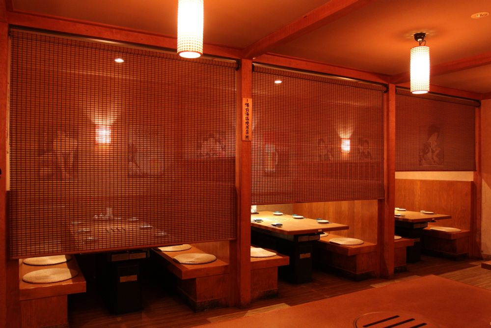Rideaux et voilages - Store intérieur en bambou SHIKISAI - SHIKADA SANGYO INC,