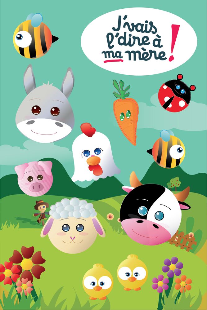 Children's arts and crafts - Stickers - Stickers, Crafts - J'VAIS L'DIRE À MA MÈRE !