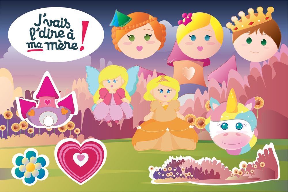 Children's arts and crafts - Stickers - Stickers, Crafts - J'VAIS L'DIRE À MA MÈRE !
