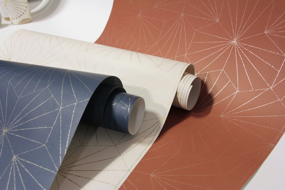 Other wall decoration - Wallpaper Tiles Ivoire Doré - PAPERMINT
