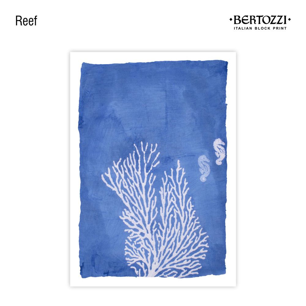 Table linen - BLUE PRINT COLLECTION - Vademecum - BERTOZZI