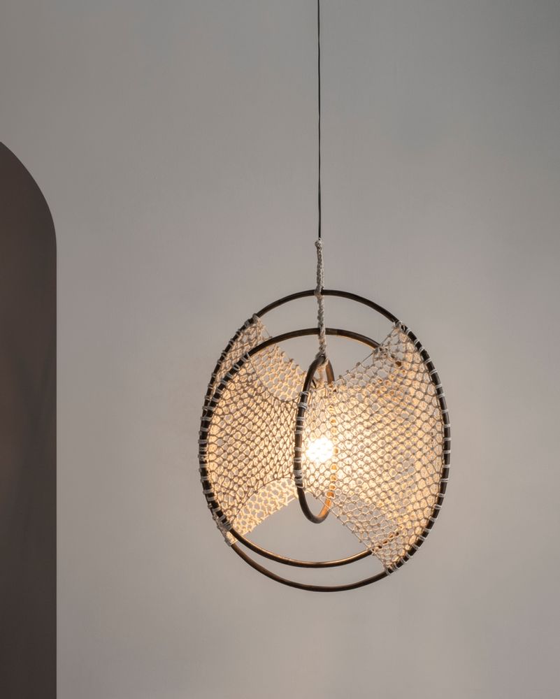 Design objects - HACIENDA CRAFTS Layag Hanging Lamp - DESIGN PHILIPPINES HOME