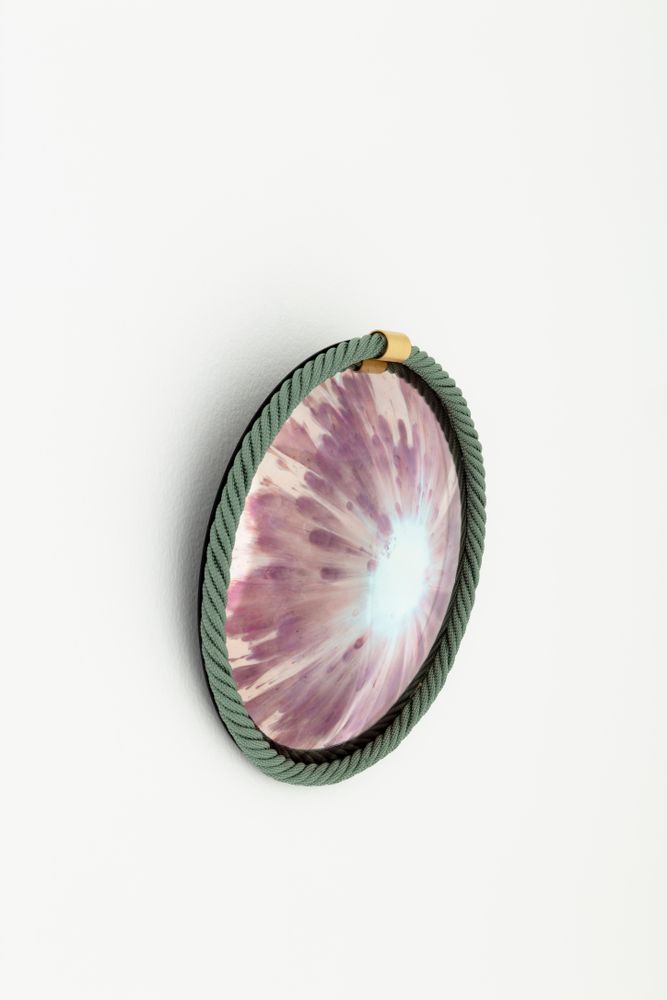 Design objects - ORFEO ROUND WALL MIRROR by Cristina Celestino - ANTIQUE MIRROR