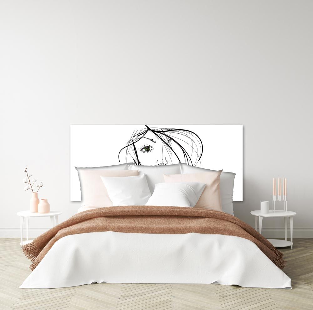 Beds - Headboard SERIGRAPHY - SESAME OUVRE-TOI