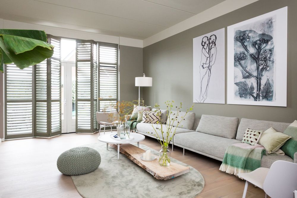 Windows - JASNO SHUTTERS - Interior shutter with adjustable blinds for the living room - JASNO