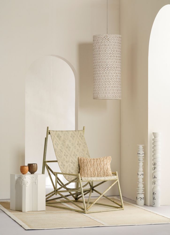 Design objects - HACIENDA CRAFTS Hazel Tube Hanging Lamp - DESIGN PHILIPPINES HOME