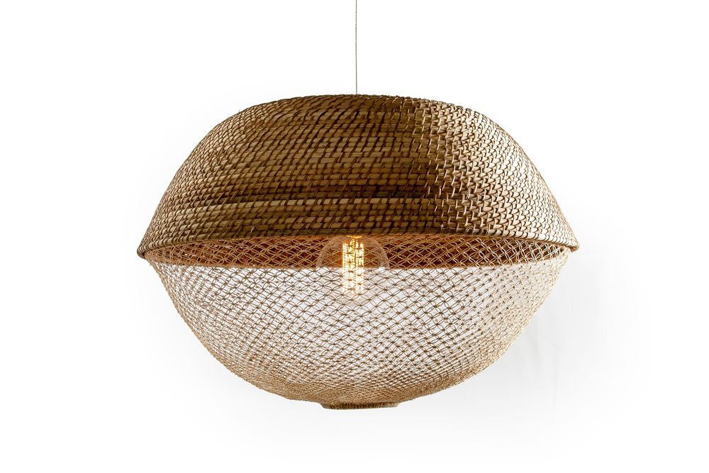 Design objects - HACIENDA CRAFTS Macrame Hanging Lamp - DESIGN PHILIPPINES HOME