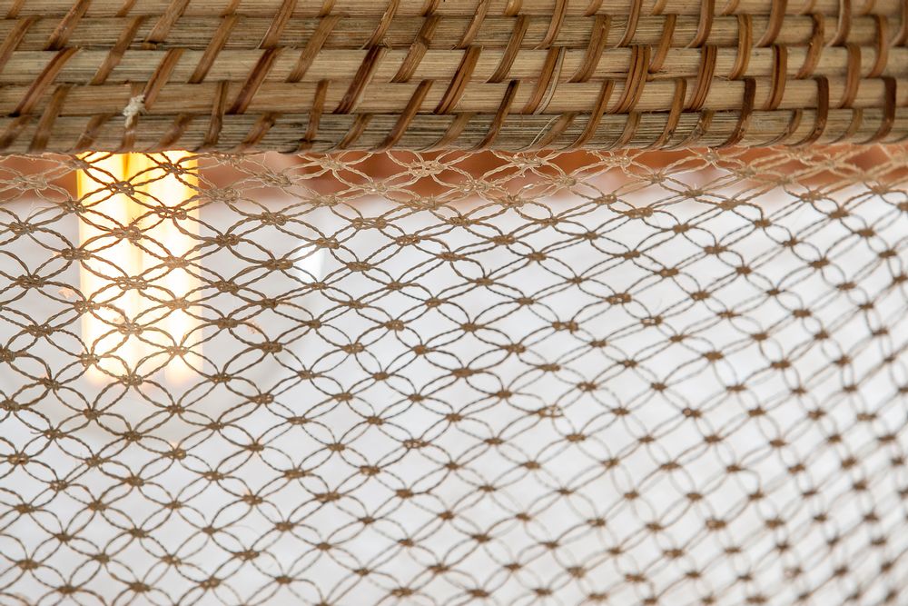 Design objects - HACIENDA CRAFTS Macrame Hanging Lamp - DESIGN PHILIPPINES HOME