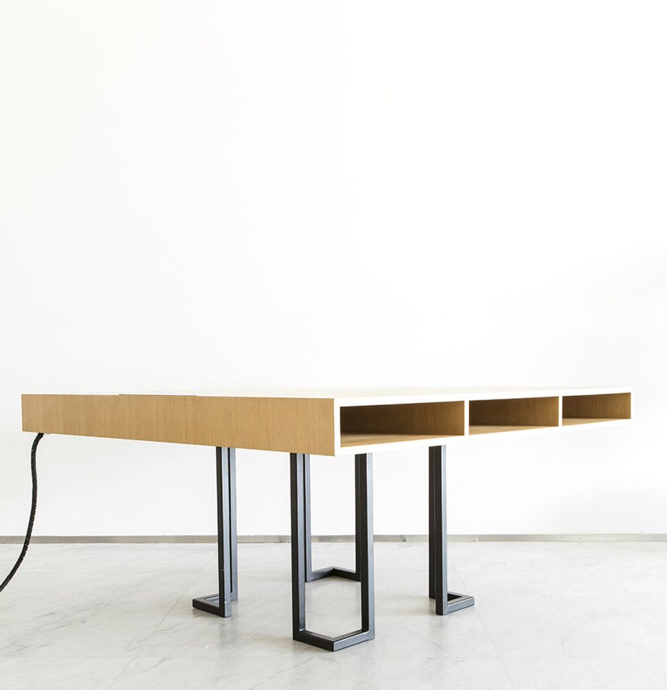 Mobilier et rangements pour bureau - TVL01 / TABLE BUREAU REUNION - 1% DESIGN