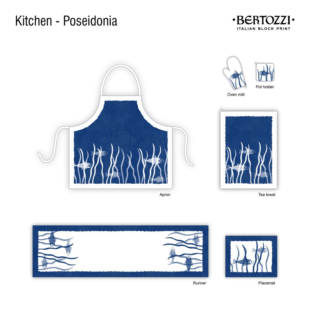 Table linen - POSEIDONIA - BERTOZZI