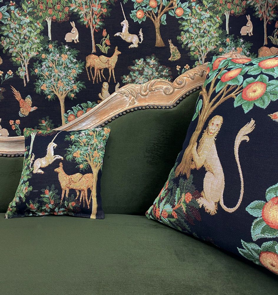 Coussins textile - La forêt fantastique. - ART DE LYS