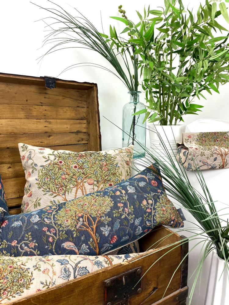 Coussins textile - William Morris. - ART DE LYS