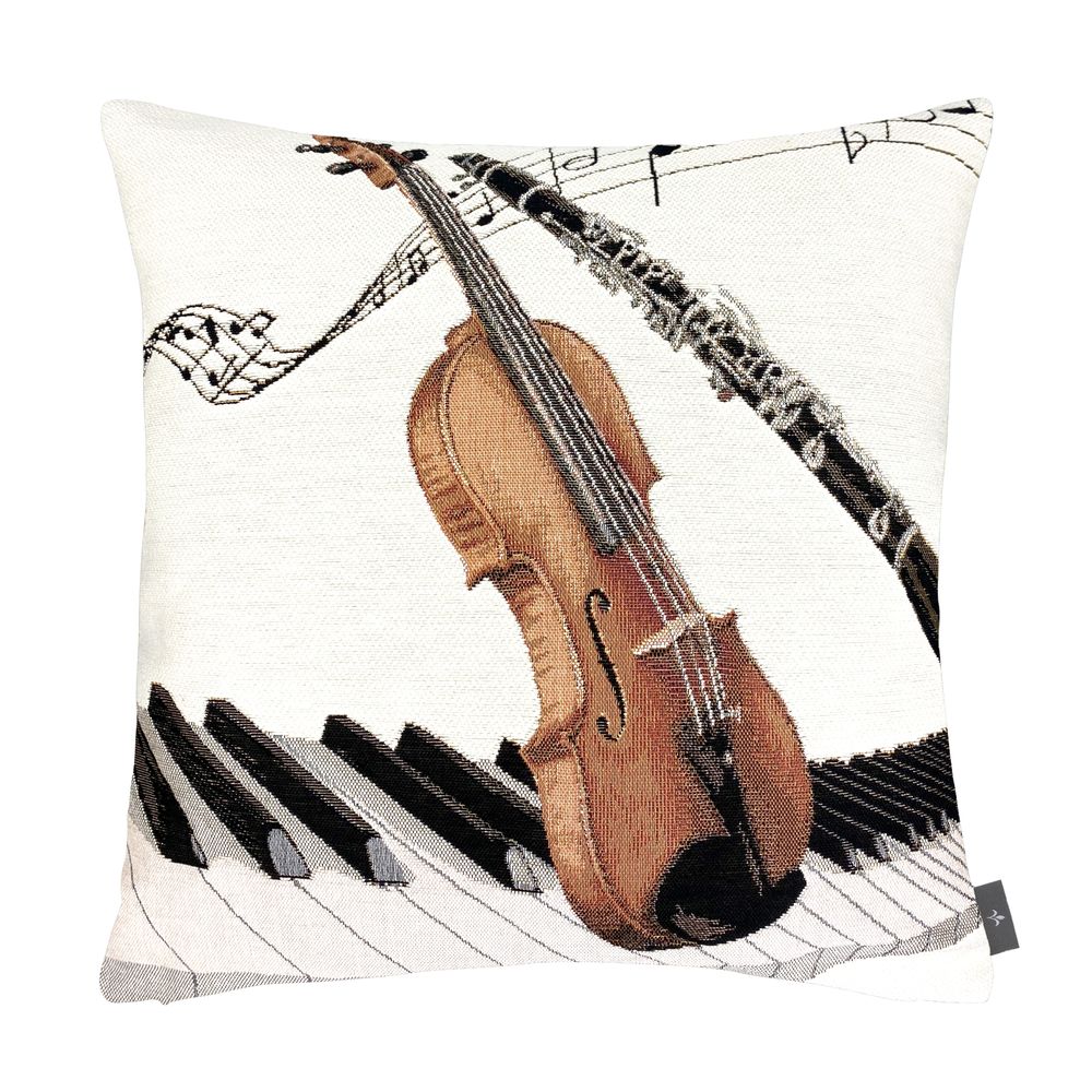 Fabric cushions - Music - ART DE LYS