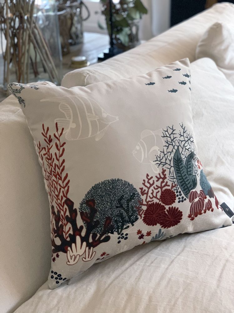 Fabric cushions - Printed accessories - ART DE LYS