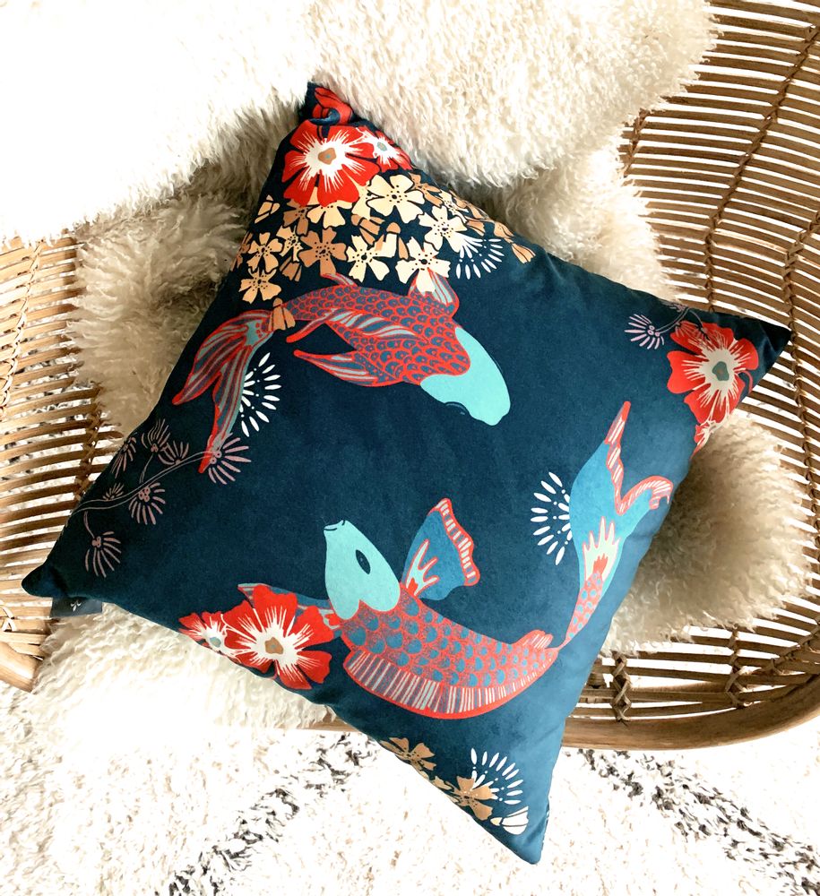 Fabric cushions - Printed accessories - ART DE LYS