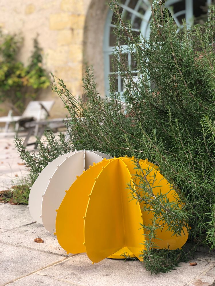 Objets de décoration - CACTUS BOULE BLANC - LP DESIGN