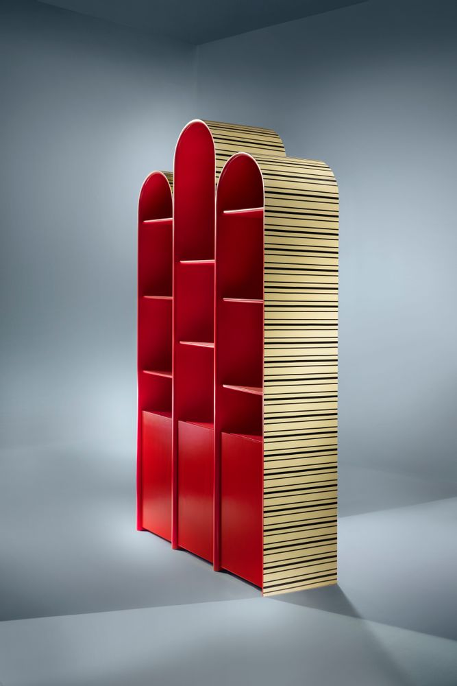 Bookshelves - The Playhouse Cabinet - SCARLET SPLENDOUR