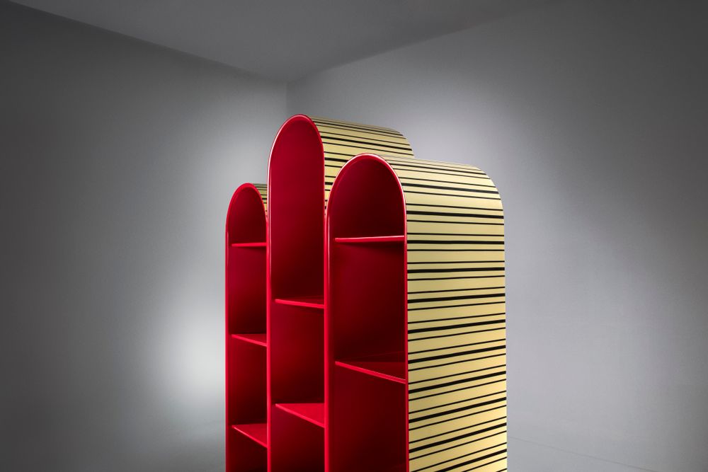 Bookshelves - The Playhouse Cabinet - SCARLET SPLENDOUR