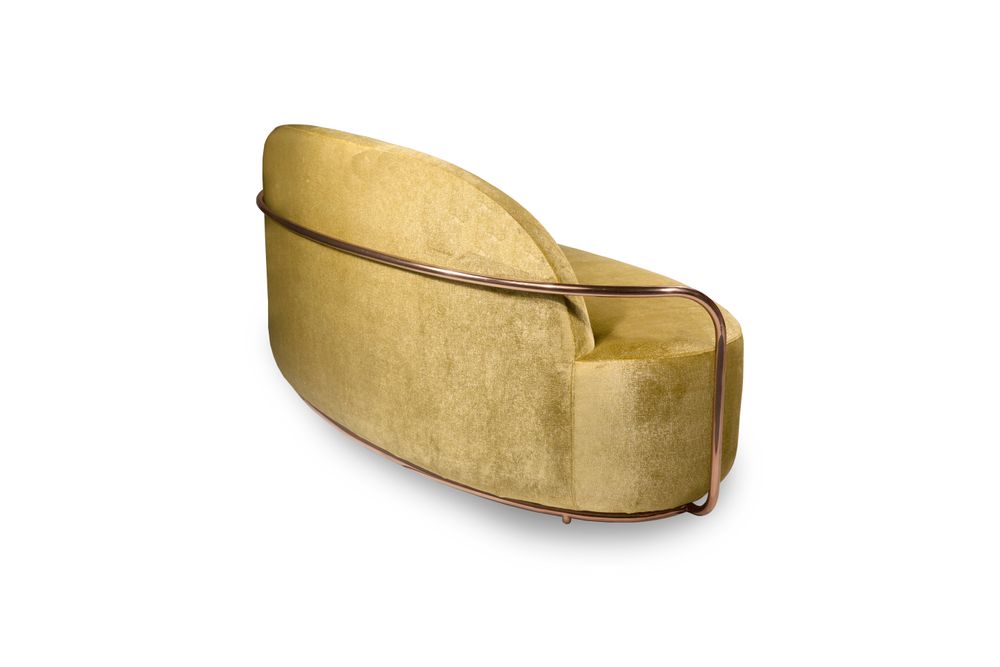 Sofas - Orion Three Seater Sofa  - SCARLET SPLENDOUR