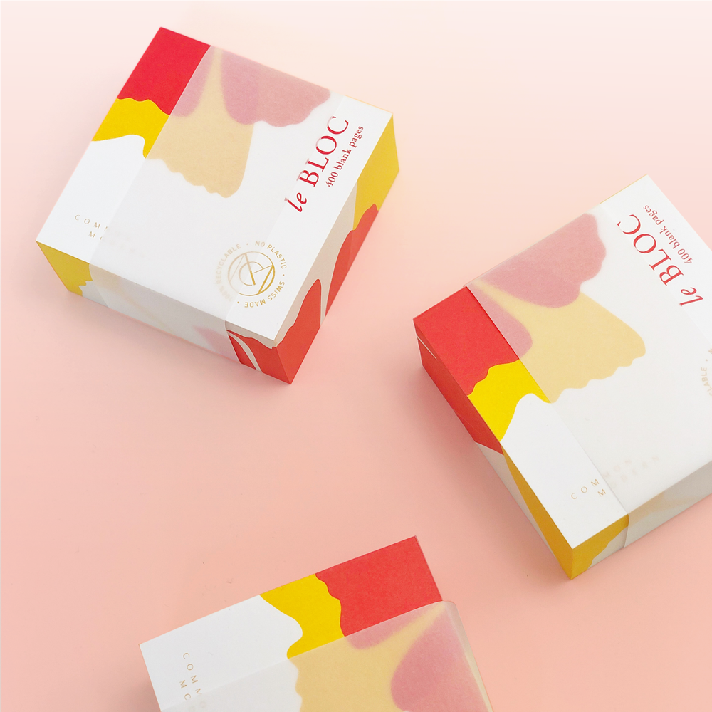 Design objects - le Bloc Memo Pad - COMMON MODERN