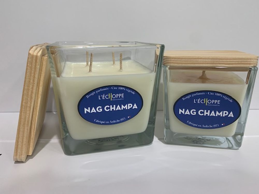 Candles - Bougies parfumées cire 100 % végétale de soja normes UE - L'ECHOPPE BUISSONNIERE