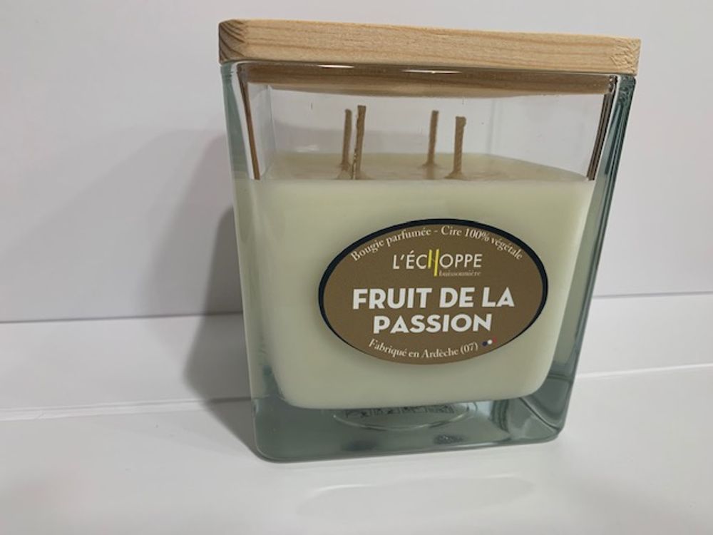 Bougies - Bougies parfumées cire 100 % végétale de soja normes UE - L'ECHOPPE BUISSONNIERE