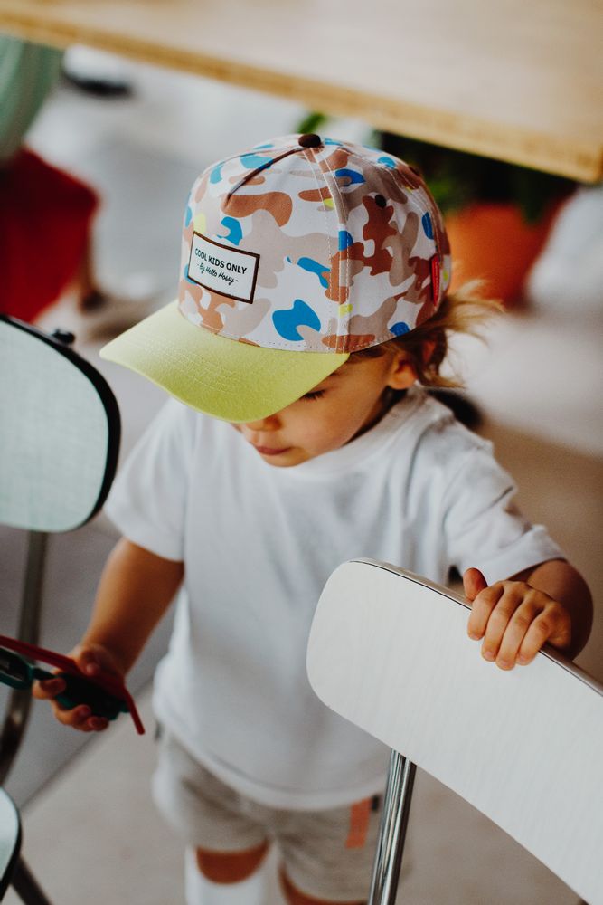 Vêtements enfants - Casquette Éco-responsable Camouflage - HELLO HOSSY®
