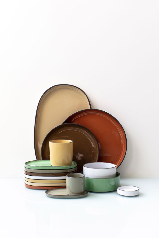 Assiettes au quotidien - Assiette à dîner ronde plate 26cm CARACTERE  - REVOL