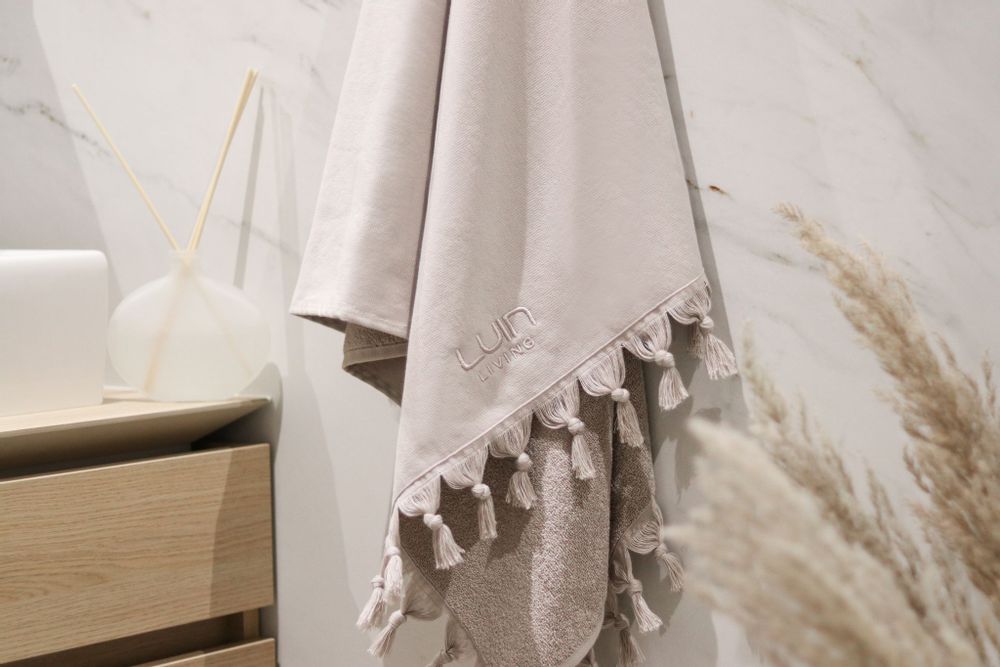 Plaids - Foutas / Serviette en coton organique 70x140cm - LUIN LIVING