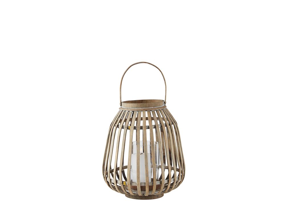 Objets de décoration - Lanterne Bambou D25 H30 Nature - VILLA COLLECTION DENMARK
