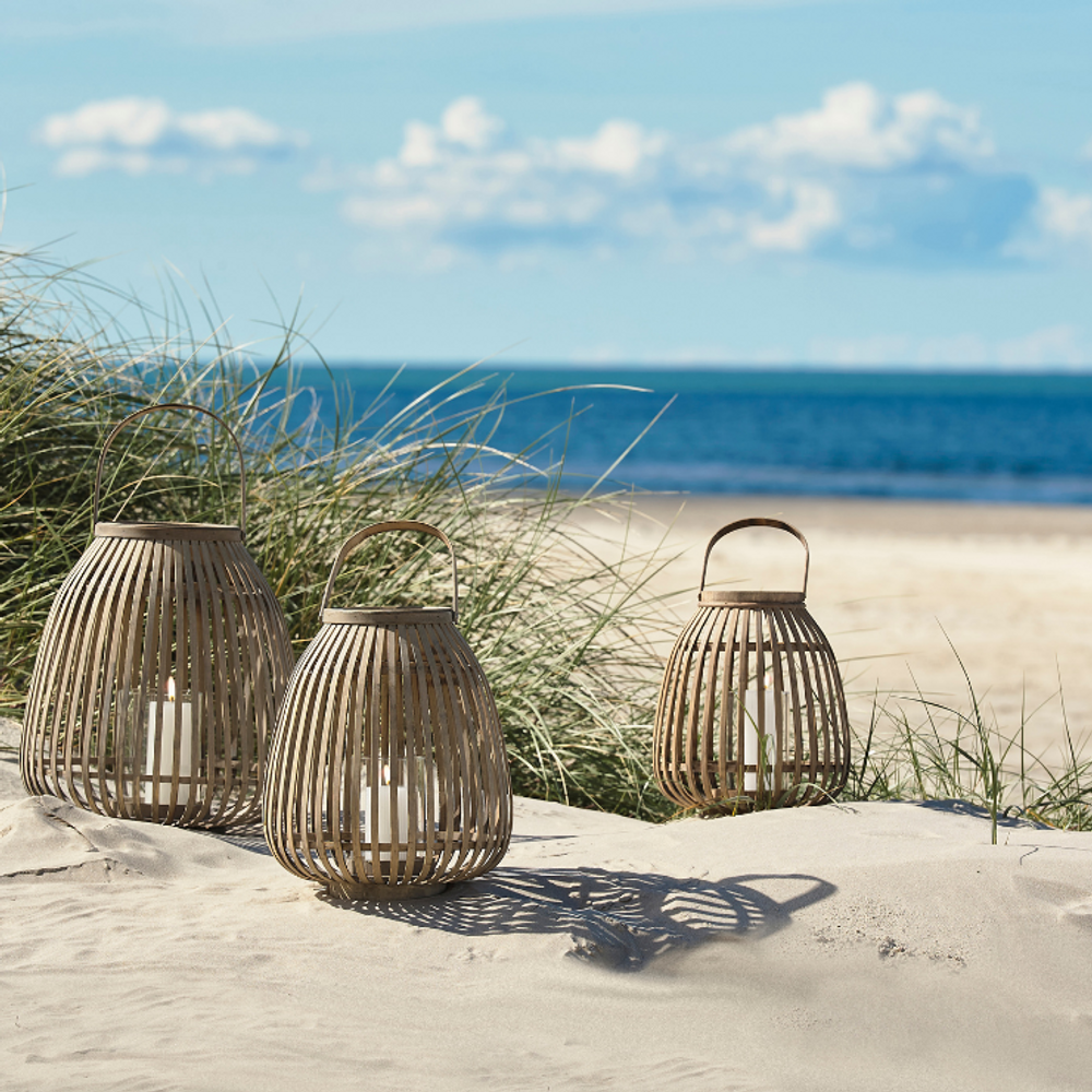 Objets de décoration - Lanterne Bambou D25 H30 Nature - VILLA COLLECTION DENMARK