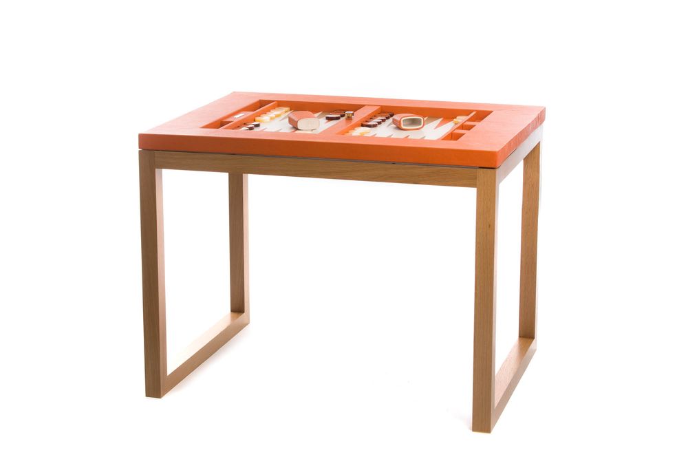 Decorative objects - Backgammon table I Buffalo leather - HECTOR SAXE PARIS DEPUIS 1978