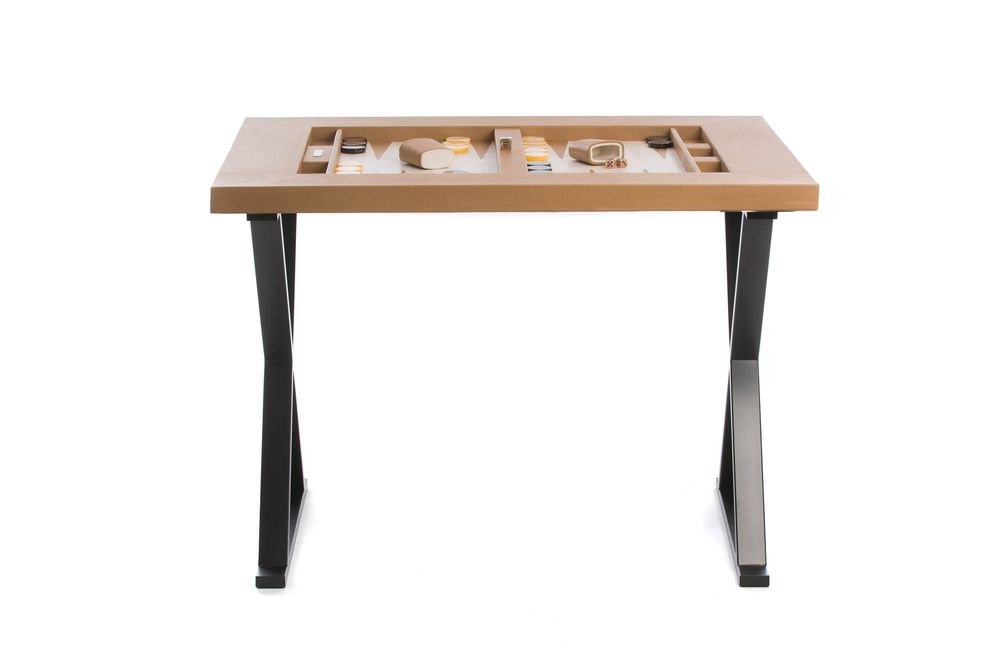 Decorative objects - Backgammon table I Buffalo leather - HECTOR SAXE PARIS DEPUIS 1978
