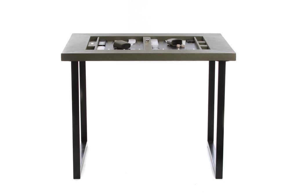 Decorative objects - Backgammon table I Buffalo leather - HECTOR SAXE PARIS DEPUIS 1978