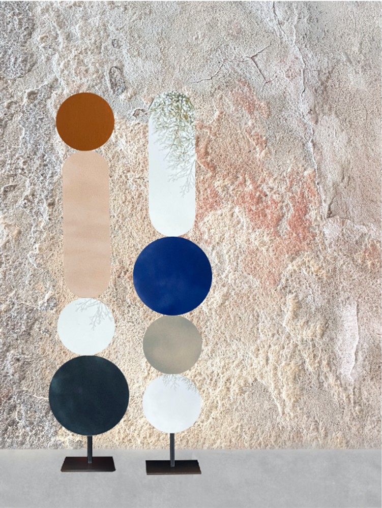 Objets design - MIROIR SCULPTURE TOTEM - STUDIO SOL LECCIA