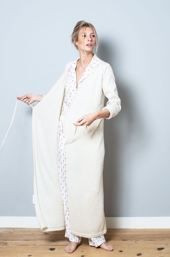 Homewear - Peignoir « Clémence » - LALIDE A PARIS