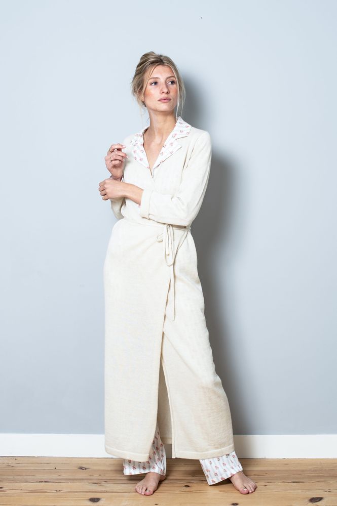 Homewear - Peignoir « Clémence » - LALIDE A PARIS