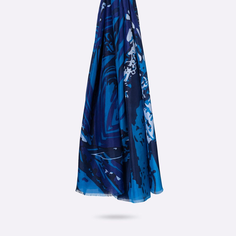 Foulards et écharpes - ECHARPE ARIA 100% SOIE - PETRUSSE PARIS