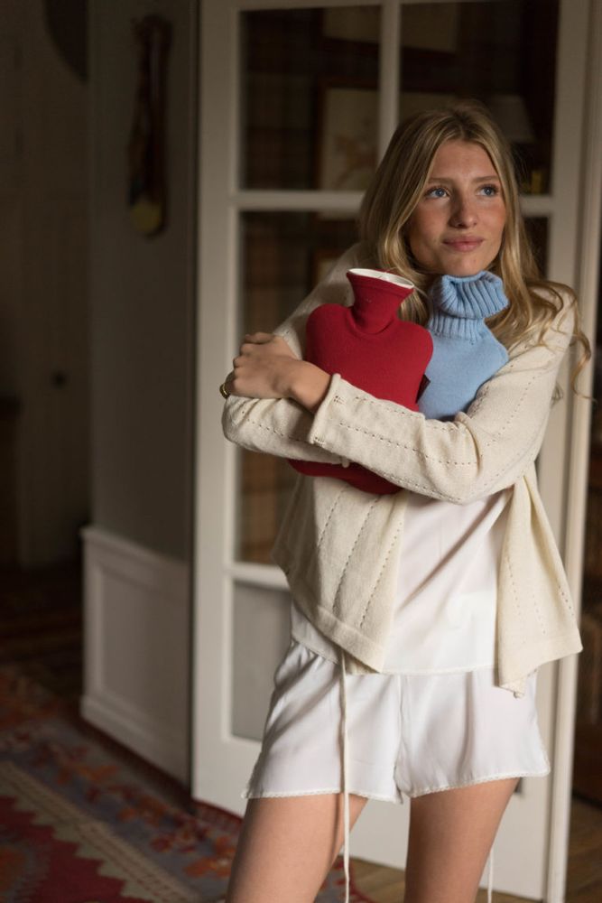 Homewear - Alpaca Warmer “Victoria” - LALIDE A PARIS