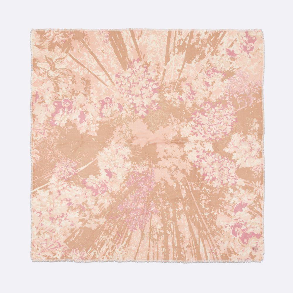 Foulards et écharpes - FOULARD CARRE CIRCE LAINE/SOIE - PETRUSSE PARIS