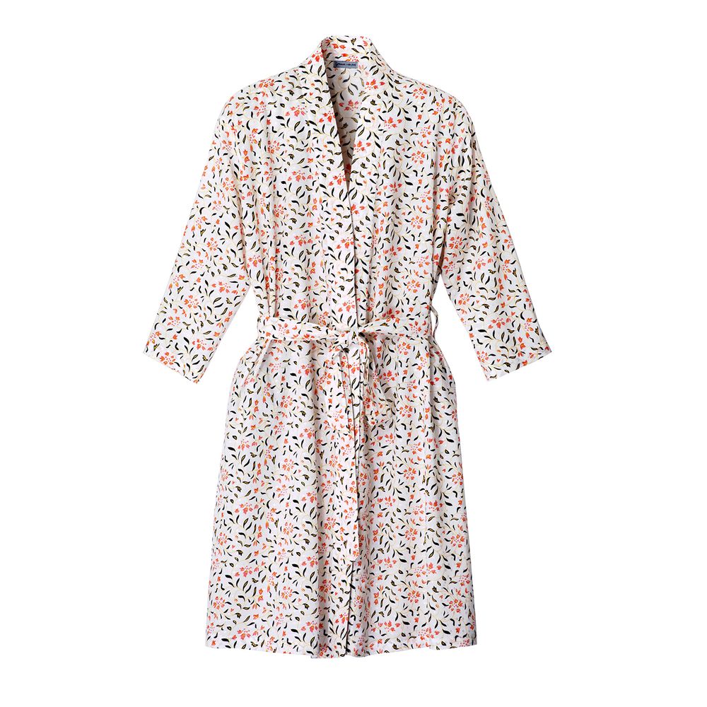 Homewear - Juliette Kimono in milk fibers - GERMAINE DES PRES