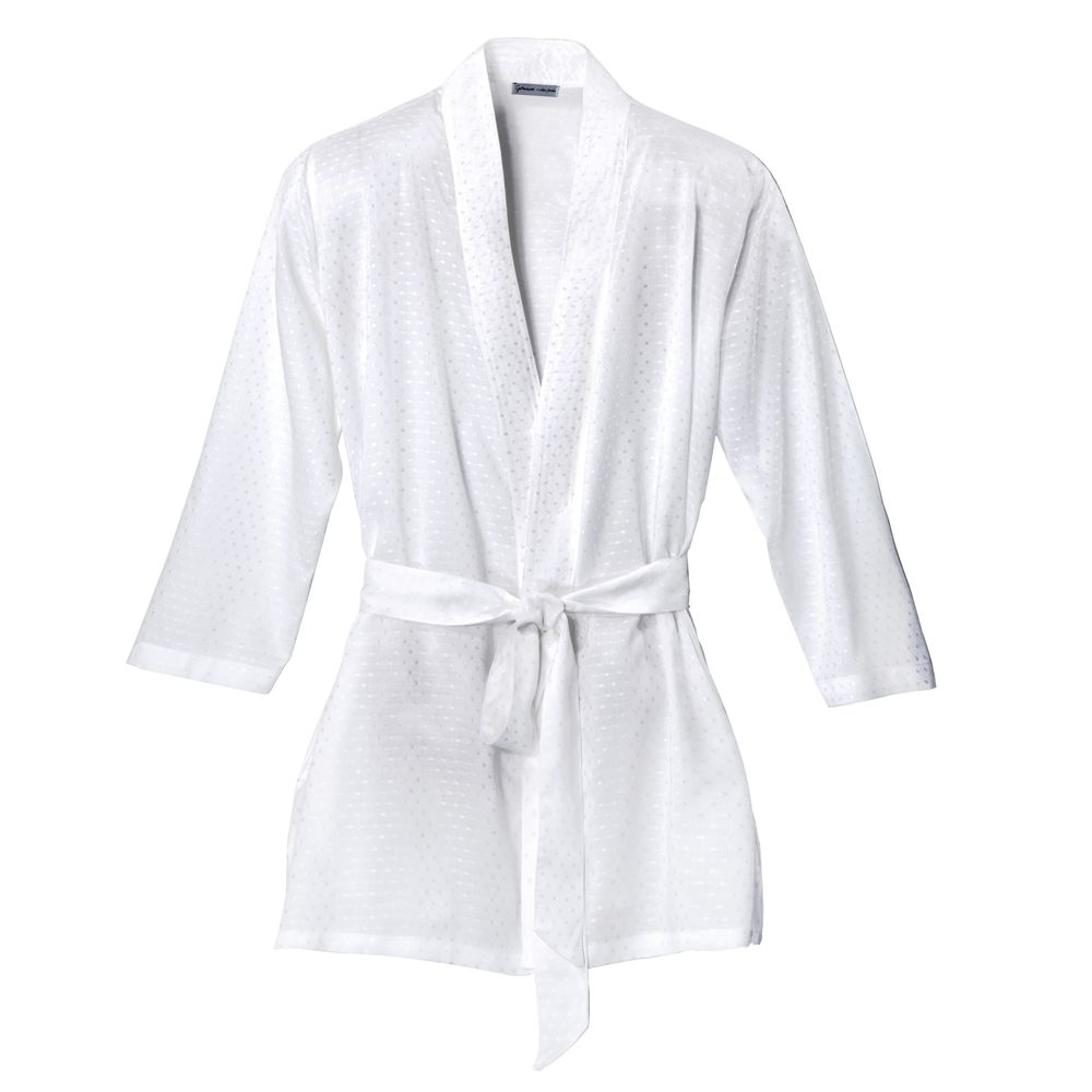 Homewear - Juliette Kimono in milk fibers - GERMAINE DES PRES