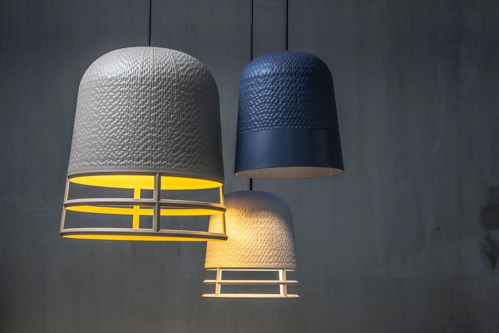 Suspensions extérieures - Lampe Carver : Décoration d'intérieur Premium Design Eco Living 100% recyclable. - QUALY DESIGN OFFICIAL