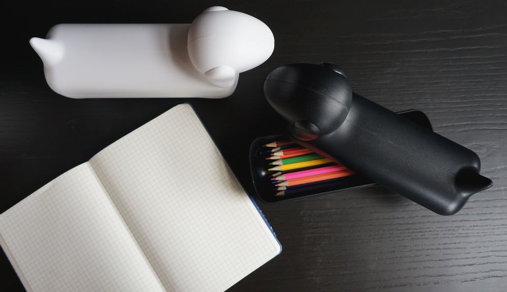 Cadeaux - Dacholder conteneur multi-usages - Matériel de bureau Conteneur Eco-Respectueux de l'environnement - QUALY DESIGN OFFICIAL