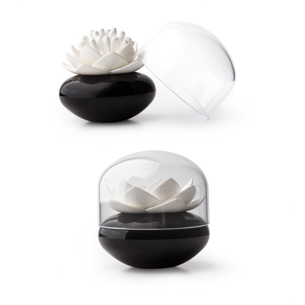 Childcare accessories - LOTUS COTTON BUD HOLDER : Bathroom Collection : Eco-Friendly Material - QUALY DESIGN OFFICIAL