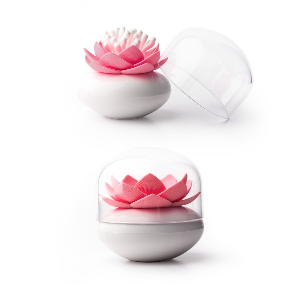 Childcare accessories - LOTUS COTTON BUD HOLDER : Bathroom Collection : Eco-Friendly Material - QUALY DESIGN OFFICIAL