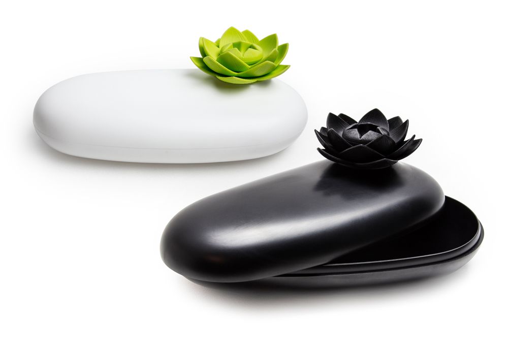 Childcare accessories - LOTUS COTTON BUD HOLDER : Bathroom Collection : Eco-Friendly Material - QUALY DESIGN OFFICIAL