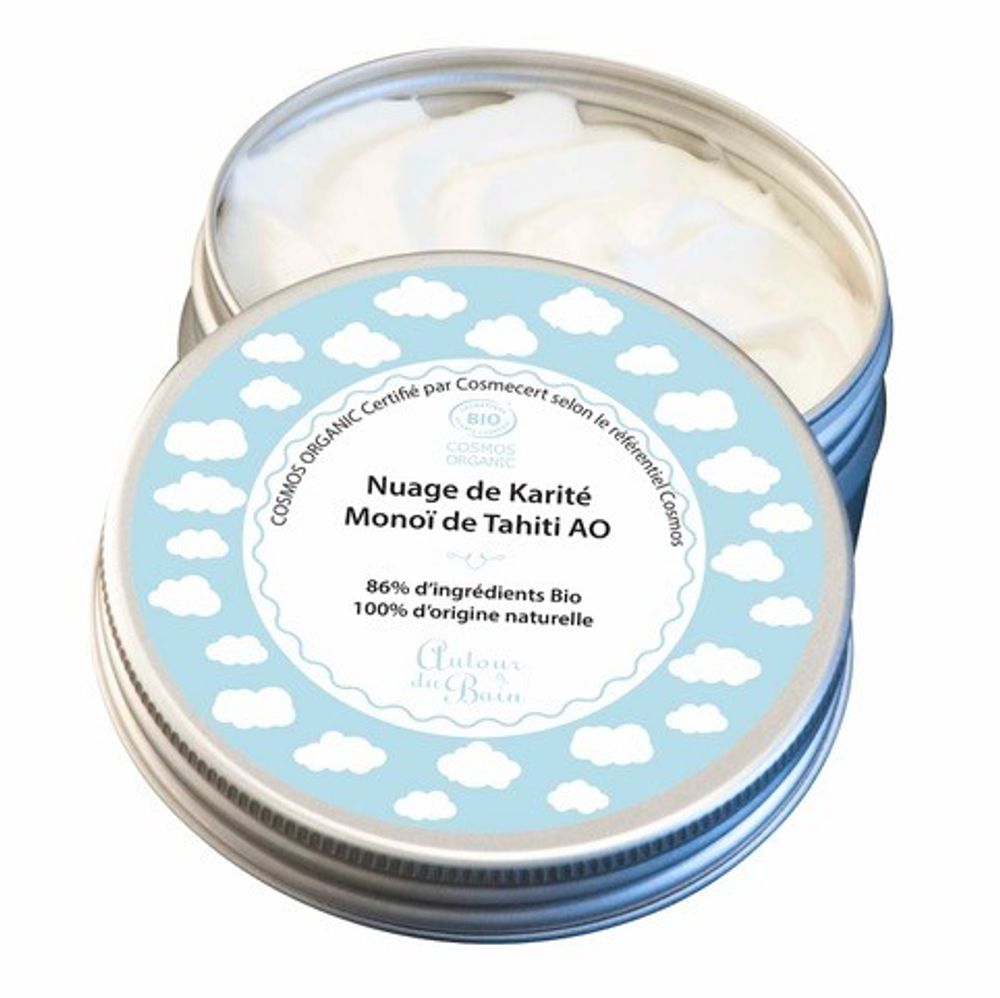 Cosmétiques - Nuage de karité au monoï de Tahiti AO - AUTOUR DU BAIN