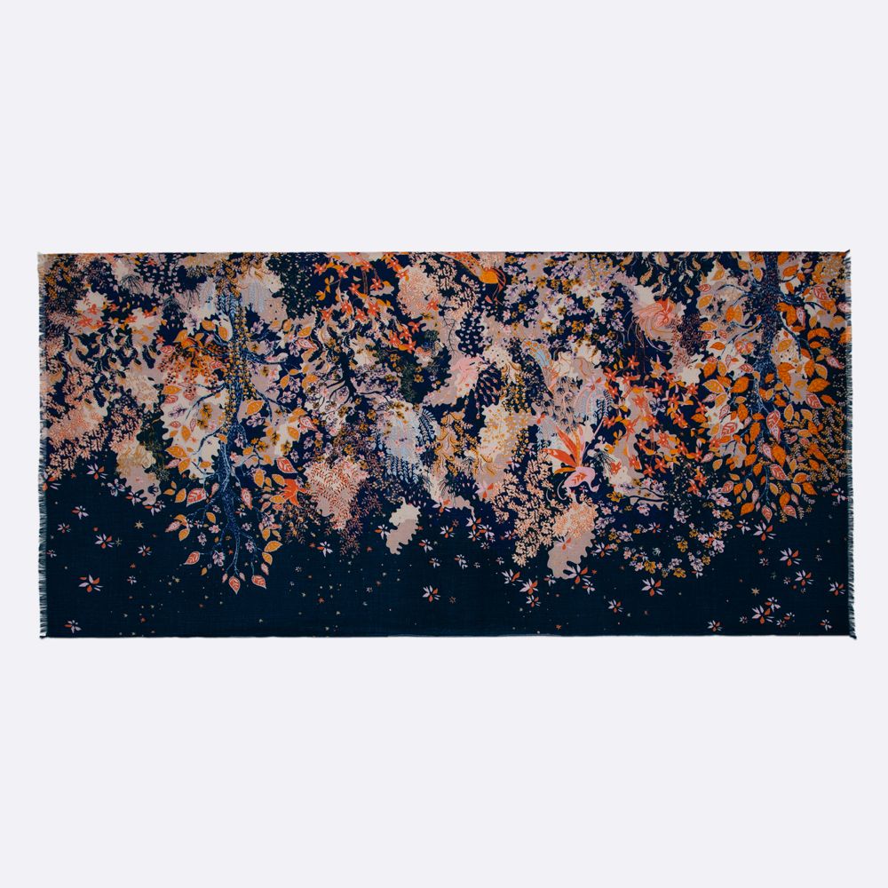 Scarves - SCARF PHOENIX WOOL - PETRUSSE PARIS